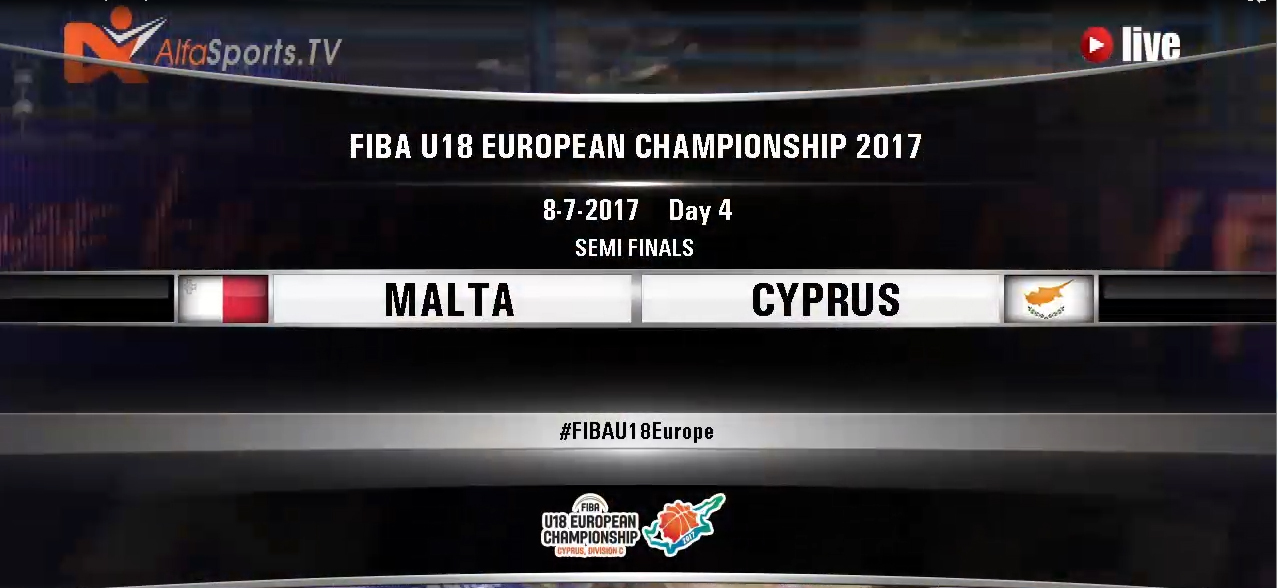 FIBA U18 – MALTA CYPRUS