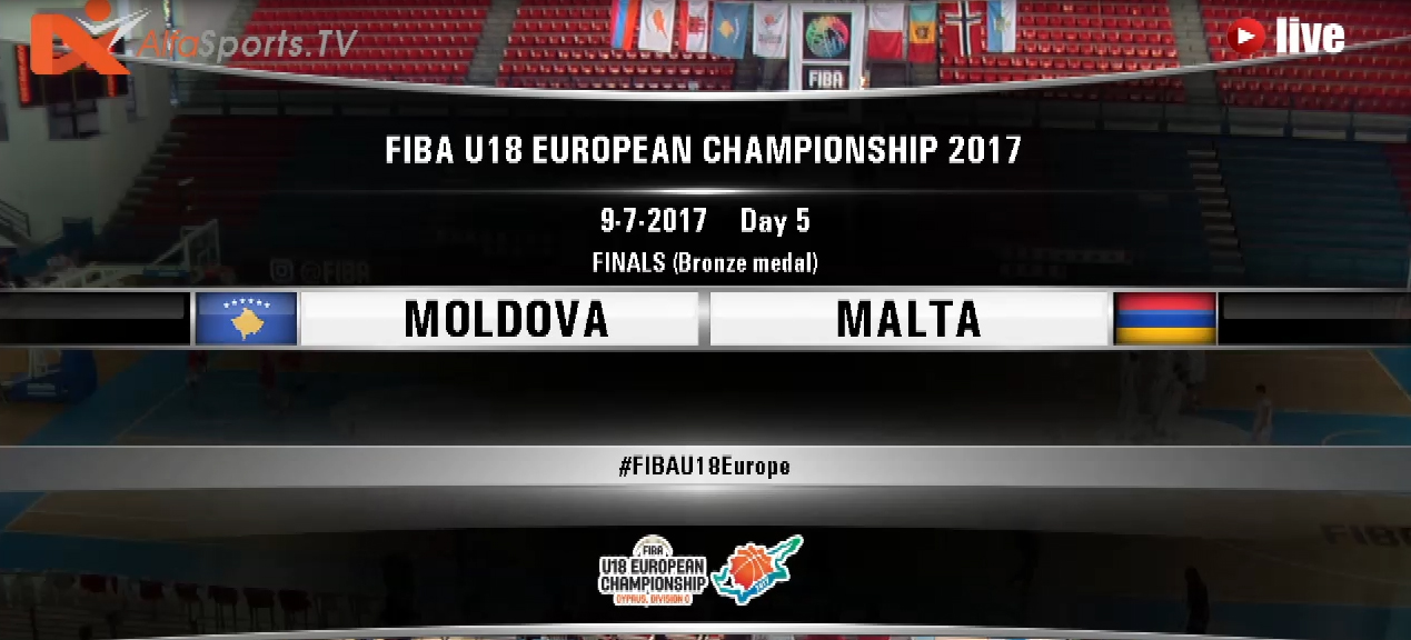 FIBA U18 -MOLDOVA MALTA