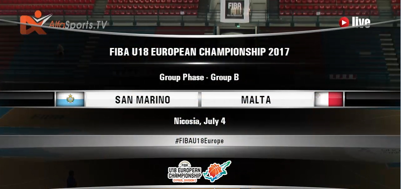 FIBA U18 – SAN MARINO MALTA